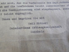 Mercedes-benz Wwii Ww2 Documents     Original Lot Of 3 Wartime Letters W  Stamps
