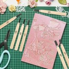 8pcs 4x6 Inch Linoleum Carving Blocks For Printmaking  Rubber Linocut Block S   