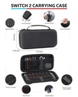Switch 2 Accessories Bundle For Nintendo  16 In 1 Game Kit  Carrying Case  Tw   