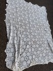 Vintage Handmade Macrame Knitting Lot 3 Pieces Need Cleaning