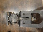 Antique Vintage Cast Iron meyers  2  Barn Door Rollers ashland O farm Tool