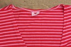 Red Stripe Dance Wrap Sz 5 6 Girls Ballet Shirt Tap Jazz Top Pink Eu 98 104