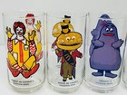 Mcdonald s Complete Set Of 6 1977 Mcdonaldland Action Series Glasses
