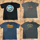 Bundle Of 4 Harley Davidson Authentic Graphic T-shirts Ranging From Xl-xxl