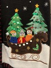 Holiday Editions Med Winter Christmas Snowman Best Ugly Sweater