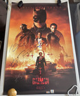 The Batman Poster  S n With Coa  Unused  Signed By 10 Cast   Crew