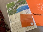 Mauna Kea Beach Hotel Lot 6  Swizzle Sticks  Map  Bag   Key Cards Hawaii Logo