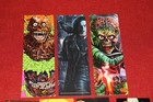 Lot Of 8 Cavity Colors Horror Company Logo Sticker   Movie Bookmarks Zombie Crow