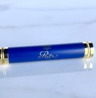 New Hotel Ritz Paris Ballpoint Pen Blue W Gold Accents  Lowest Price On Ebay 