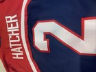 Derian Hatcher Nike Team Usa Olympic Jersey White Clean Mens Large 1998 2006