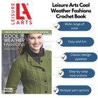 Leisure Arts Cool Weather Fashions Crochet Book  Crochet Book  Pattern Books 