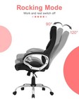 Chaircomputer Desk Chair High Back Pu Leather Executive Rolling Task Adjustable