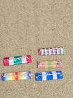 Wwi-early Wwii Italian Military Ribbon Bars Set Of 5 Pinback 