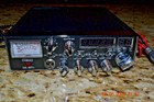 Galaxy Dx 99v2 Cb Radio With Astatic Mic   Power Chord
