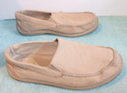 Men   s Crocs Walu 201451 Canvas Loafers Brown Slip-on Shoes Size Us 9