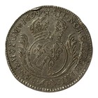 1694-p France Dijon Silver Ecu Large Silver Coin Overstruck Nice Toning C23