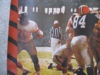 Vintage Cleveland Browns  Nfl Football Poster 24  X 36 Original Printing