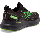 Brooks Glycerin Stealthfit 20 Men   s Running Shoes Size 10 Black pearl green Med