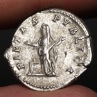 Julia Domna Denarius 196ad Ancient Roman Empire Silver Coin Pietas Rome