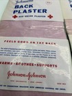 Johnson   Johnson  back Plaster Red Cross Plaster  2 New In Wrap Vintage