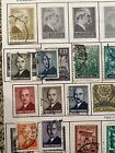 1942-1953 Turkey M u Stamp Lot On Album Page Resmi Overprints  Fiscal  Short Set