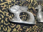 Vintage Aluminum Animal Napkin Holders Unmarked Great Condition