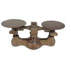 Antique Jacob Bros Cast Iron Balance Scale No 4 Made New York Ny 8 Lbs Capacity