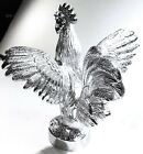 Hood Ornament Pull Rooster Chrome Metal Freightliner Peterbilt Kenworth
