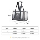Pet Dog Cat Carrier Tote Bag Travel Sling Mesh Breathable Carry Pack Protable 