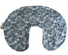 Boppy Original Nursing Pillow Case Slipcover Only Blue Dogs Excellent Cond