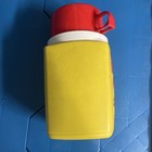 Vintage Peanuts By Shultz Charlie Brown Baseball 8 Oz King-seely Thermos