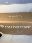 Pranamat Eco Acupressure Massage Mat   Pillow Set Black Original Box Wellness