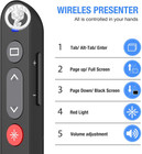 Laser Pointer For Presentations  Wireless Presenter Clicker For Powerpoint Slide