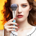 Professional Foundation Powder Blush Bronzer Makeup Brush Blue