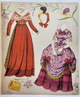 Colonial Paper Dolls In Old New York - Uncut Paper Doll Book - Saalfield C 1957