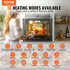 Vevor Single Wall Oven 24  Electric Built-in Wall Oven 16 Functions 2 68 Cu  Ft