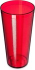Carlisle 24oz Stackable Tumbler 72 Cups Ruby Red Plastic Glasses New In Box