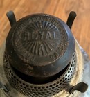 Antique Vintage Royal Kerosene Lamp Pat  Apr  30 1895