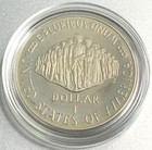 1987 S Us Mint Constitution Proof Silver Dollar Commemorative  1 Coin Box Coa