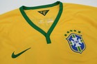 Nike Brasil Cbf Home Jersey 2014 575280 Yellow Green Dri-fit Brazil Mens Xxl