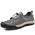 Summer Men s Casual Shoes Breathable Mesh Loafers Soft Flats Lack Up Sneakers 