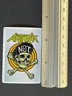 Anthrax Image Sticker Legendary 80s Metal Band Logo Decal For Laptops Etc New 