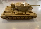 Vintage Marx Desert Fox Tan  51 Large Tank Great Condition 