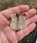 Antique Obsolete Camden Nj Public Safety Officer Shield Badge