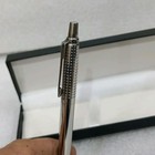 Nos Parker Jotter Premium Shiny Stainless Steel Ballpoint Pen New Ink Vp557