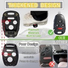 Key Fob Cover Shell Compatible With Honda Accord 2003-2012 civic Ex 2006-2013 pi