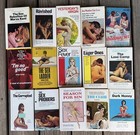 Huge 97 Book Lot Of Classics Mid Century Vintage Sleaze Pulp Erotica Risque Mcm