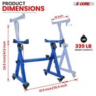 5core Keyboard Stand Z Style Adjustable Electric Piano Riser Holder   Wheels