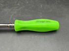 New Snap-on Tools Usa 1 4  Drive Hard Grip Long Flex Head Ratchet Thlfd72 Green