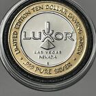 Luxor Chariot Las Vegas  10 Casino Gaming Token  999 Fine Silver Strike Round